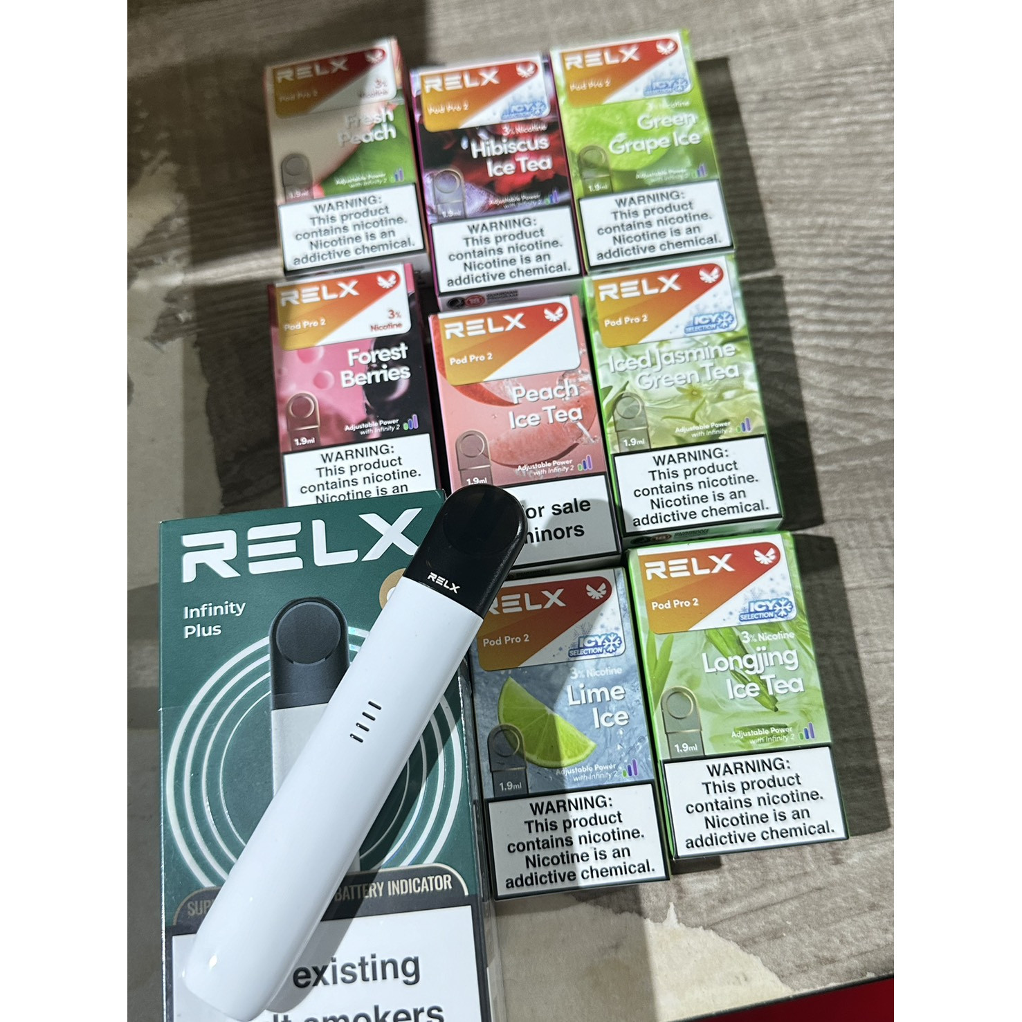 <p><strong>Relx Infinity 2 Plus悅刻無限六代彈（單顆裝）買5顆贈vaka五代1顆</strong></p>